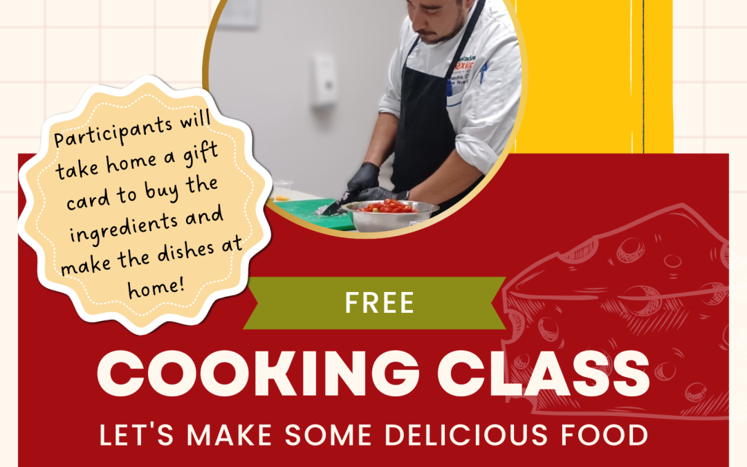 Cooking Class w/ Chef Walter (established patients, only 25 spots available)